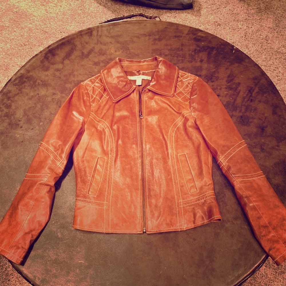 Genuine leather jacket